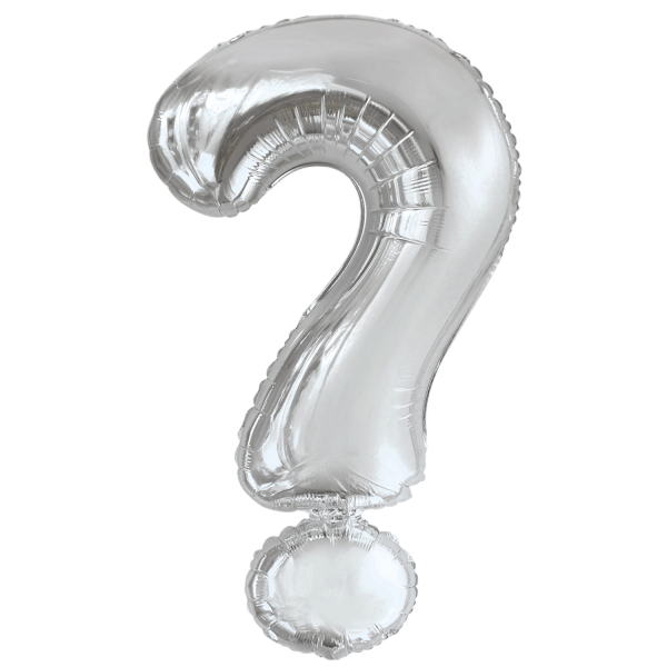 Large Symbol ? Silver